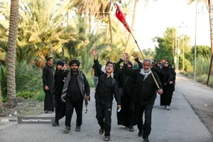 پیاده روی زائرین اربعین حسینی