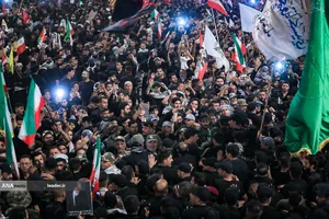 تشییع پیکر مطهر امام مجاهد شهید در کربلای معلی
