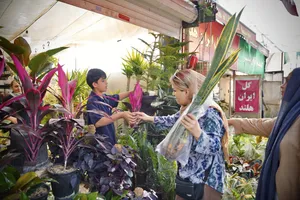 بازار گل محلاتی