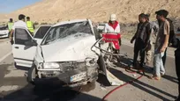 تصادف ۲ خودرو در جاده لار ـ بندرعباس ٧ مصدوم برجای گذاشت