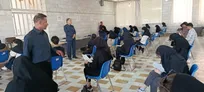 بازدید رئیس دانشگاه آزاد اسلامی ارسنجان از روند برگزاری امتحانات پایان‌ترم