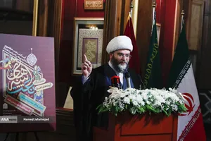 مراسم افتتاح نمایشگاه &laquo; آیینه&zwnj;های نعت&raquo; آیین گرامیداشت ۱۵۰۰مین سالگرد میلاد پیامبر اکرم(ص) با حضور حجت&zwnj;الاسلام والمسلمین محمد قمی رییس سازمان تبلیغات اسلامی