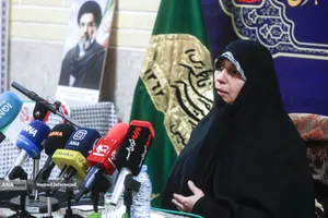 حورا احمدخان، مدیر مدرسه علمیه حضرت فاطمه (س) در نشست تشریح برنامه&zwnj;های حوزه&zwnj;های علمیه خواهران در ایام محرم