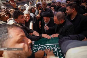 تشییع پیکر مطهر امام شهید در نجف اشرف