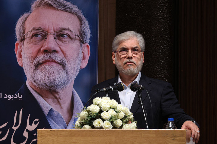 مراسم یادبود «شهید علی لاریجانی» در دانشگاه تهران
