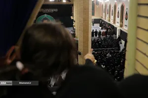 دومین شب عزاداری حضرت فاطمةالزهرا(س) با حضور زهبر م انقلاب