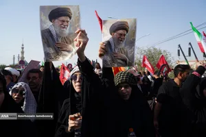 مراسم تشییع پیکر مطهر رهبر شهید انقلاب در قم