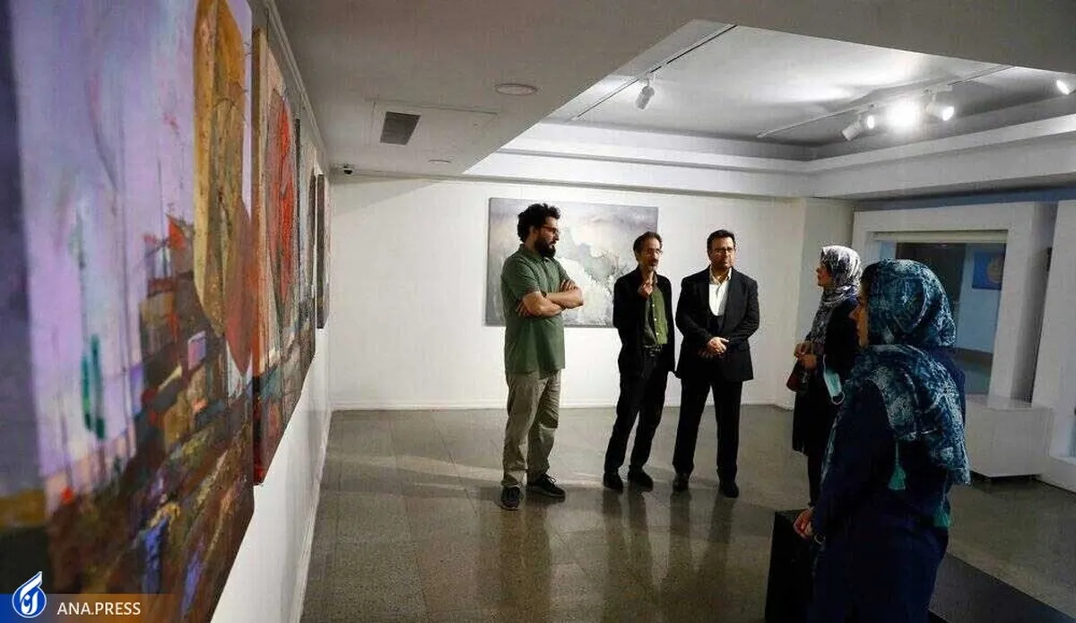 «پژواک خیال» آثاری بر گرفته از تخیلات و الهامات یک نقاش