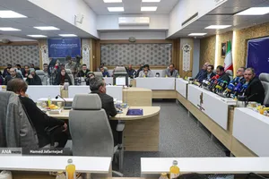 نشست خبری موسی&zwnj;الرضا حاجی&zwnj;بگلو، رئیس شورای عالی استان&zwnj;های کشور