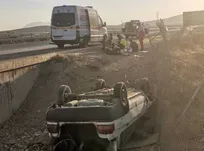 واژگونی پراید در جاده شیراز – استهبان با ۵ مصدوم