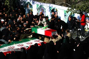 تشییع پیکر مطهر 100 شهید گمنام - معراج شهدا