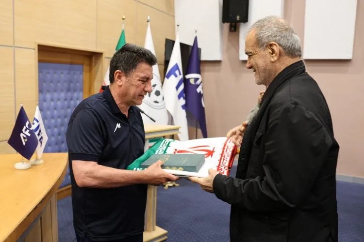 رئیس جمهور تیم ملی فوتبال ایران