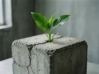 پیوند سازه و طبیعت؛ بتنی که بستر پرورش گیاه می‌شود