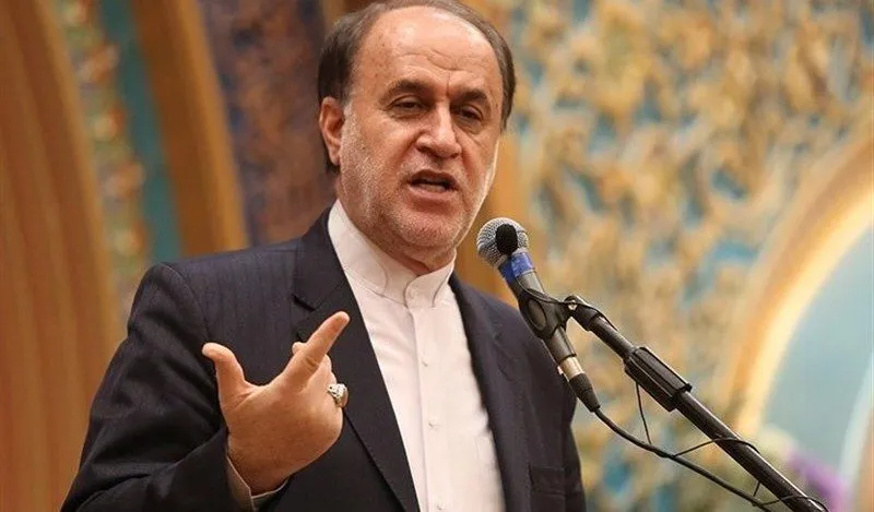 عکس متعلق به نایب رپیس مجلس است.