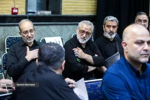 سردار ابوالفضل شکارچی در مراسم گرامیداشت سرلشکر شهید مهدی ربانی و سرلشکر شهید غلامرضا محرابی معاونان سابق اطلاعات و عملیات ستاد کل نیروهای مسلح