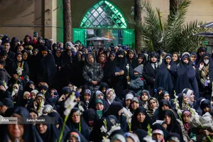 تجمع محکومیت هتک حرمت مساجد در مسجد بهشتی تهران