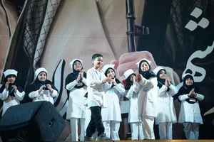 جشن ولادت حضرت زینب (س) در میدان انقلاب