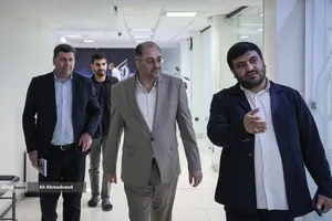 بازدید حسین قرایی مدیرکل روابط عمومی سازمان صداوسیما از خبرگزاری آنا