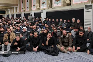 عزاداری ایام شهادت حضرت فاطمةالزهرا(س) با حضور رهبر معظم انقلاب