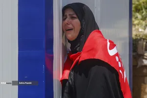 مراسم وداع با رهبر شهید انقلاب
