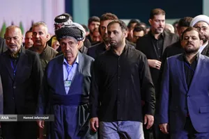 ادای احترام ادیان مختلف بر پیکر رهبر مجاهد شهید انقلاب
