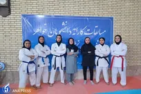 مقام نخست کاراته به بانوان هرمزگانی رسید