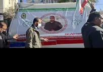 حضور باشکوه مردم ایلام در تشییع پیکر شهید آقاجانی