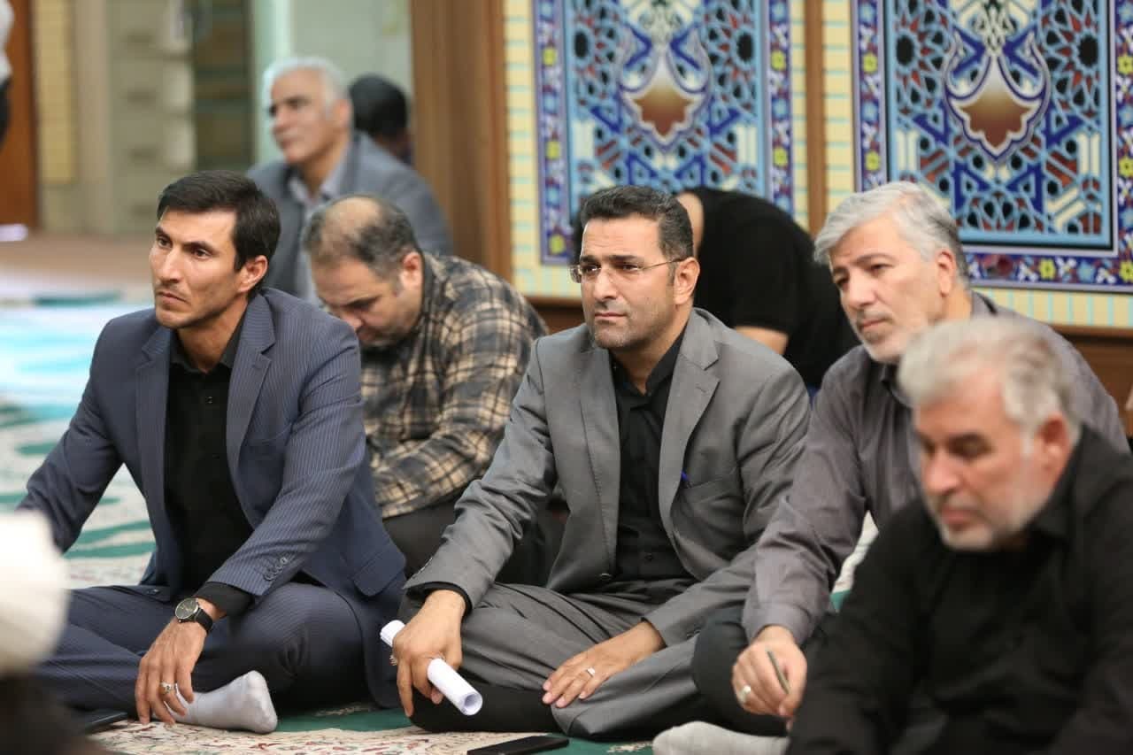 مراسم عزاداری در دانشگاه آزاد اسلامی کرمانشاه
