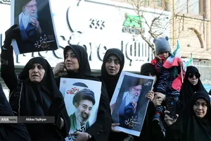 تشییع شهدای &laquo;جنگ رمضان&raquo;