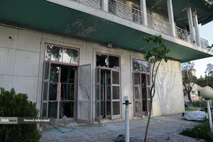 حمله اسرائیل به سفارت سابق آمریکا در تهران و تخریب ساختمان محل اقامت و دفتر کار ویلیام سالیوان آخرین سفیر ایالات متحده آمریکا در ایران