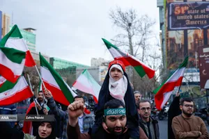 اجتماع بزرگ مردمی در میدان فلسطین