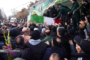  تشییع پیکر شهدای مظلوم مقاومت ملی ایران 