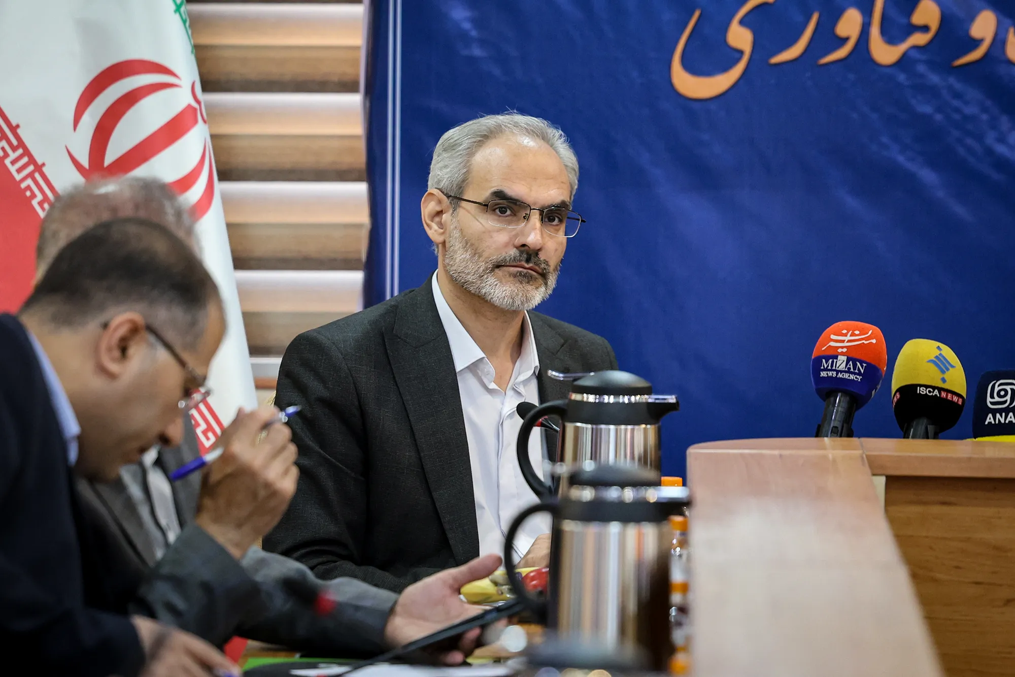 نشست خبری معاون فناوری وزیر علوم