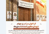 فراخوان سراسری چهلم شهدای مظلوم اغتشاشات دی‌ماه منتشر شد