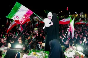 وداع و تشییع پیکر مطهر فرمانده یگان ویژه فاتحین سردار سرتیپ پاسدار شهید محمد علی فتحعلی زاده و&zwnj; همرزمانش