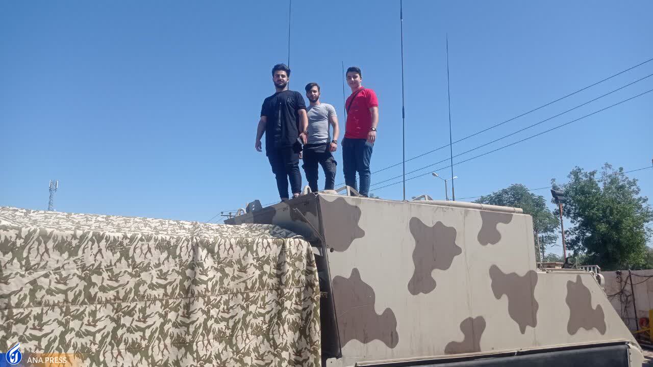 نمایش توانمندی‌ و تجهیزات ارتش در دانشگاه آزاد دزفول