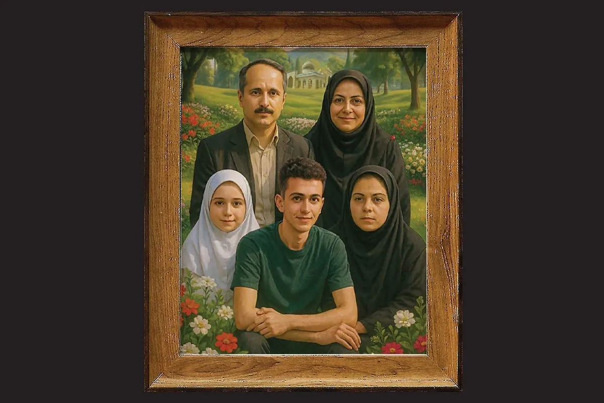 عکس مربوط به خانواده و شخص شهید دکتر سیدمحمدرضا صدیقی صابر می‌باشد.