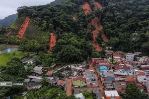 رانش مرگبار گل در برزیل