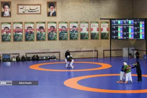 اولین دوره لیگ کشتی آلیش بانوان