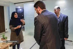 بازدیدمهدی قمی شهردار منطقه 11 تهران از خبرگزاری آنا