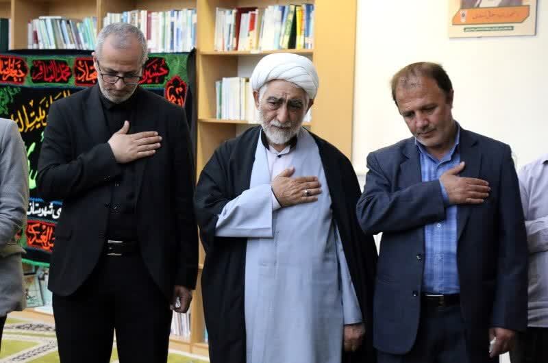 طشت‌گذاری مسجد دانشگاه آزاد اردبیل 