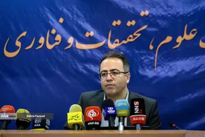 نشست خبری معاون فناوری وزیر علوم
