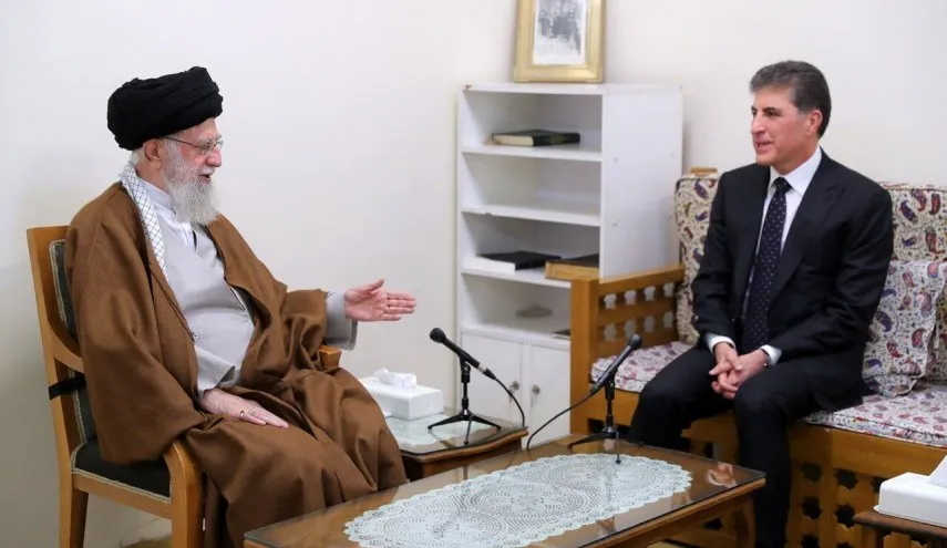 نیچروان بارزانی افتخار می کند که با رهبر شهید دیدار داشته است