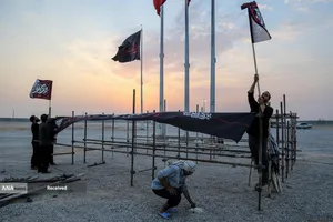 بازدید رئیس ستاد فرمان اجرائی امام(ره) از خدمت رسانی موکب داران اربعین حسینی مرز مهران