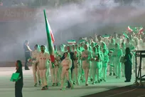 اهتزاز پرچم ایران در‌ کشور سامورایی‌ها/ رژه باشکوه کاروان کشورمان در افتتاحیه آیچی-ناگویا