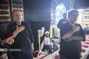 وداع با پیکر بسیجی شهید حسین یوسفخانی