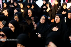 پیاده روی جاماندگان اربعین در ساری