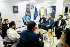 دیدار مدیران بنیاد ملی بازی&zwnj;های رایانه&zwnj;ای با محمدمهدی خیرجو مدیرعامل خبرگزاری آنا