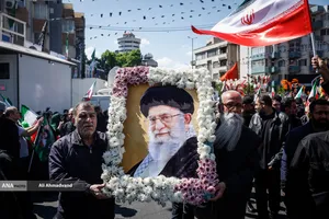 مراسم چهلمین روز شهادت حضرت آیت&zwnj;الله&zwnj; خامنه ای رهبر شهید انقلاب - 2
