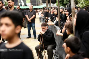 عزاداری و آیین خیمه&zwnj;سوزی عصر عاشورا در هیئت قمر بنی&zwnj;هاشم ساری